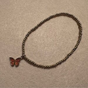 Luca + Danni | Beaded Butterfly Anklet